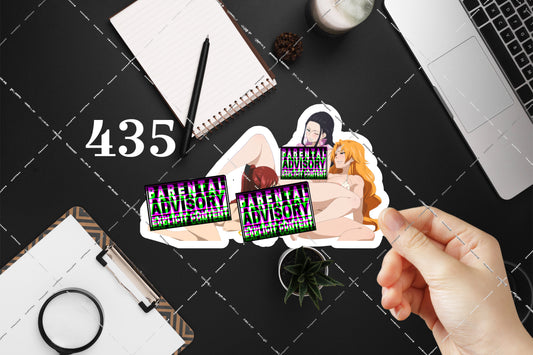 Anime vinyl sticker #435, Bleach, Fairy Tail, One Piece