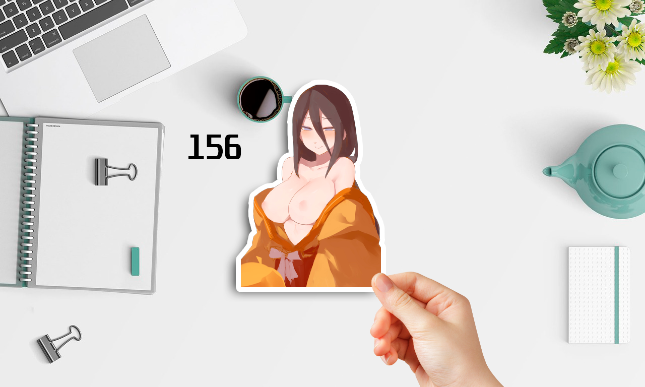 Anime vinyl sticker #156, Naruto, Hanabi