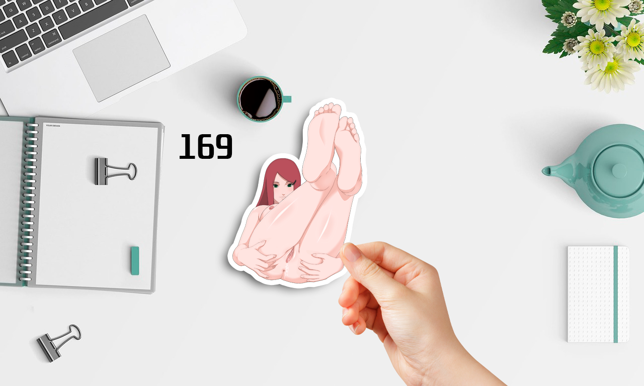 Anime vinyl sticker #169, Naruto, Kushina