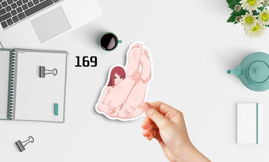 Anime vinyl sticker #169, Naruto, Kushina