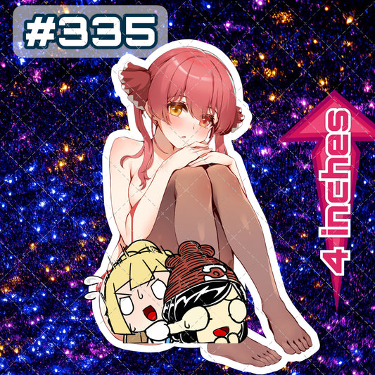 Anime vinyl sticker #335, Genshin Impact, sexy decal