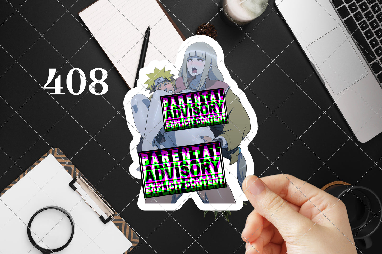 Anime vinyl sticker #408, Naruto, Shion