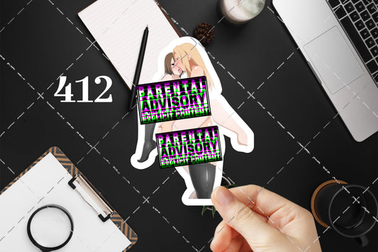 Anime vinyl sticker #412, Naruto, Matsuri, Tsunade