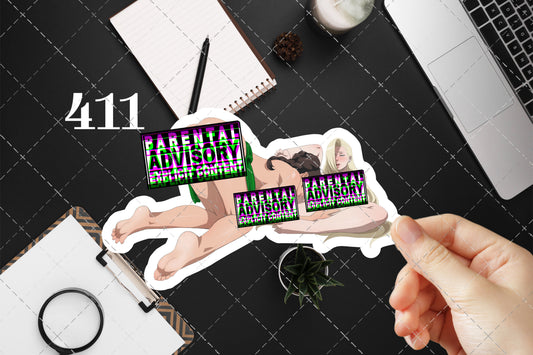 Anime vinyl sticker #411, Naruto, Ino, Ten Ten