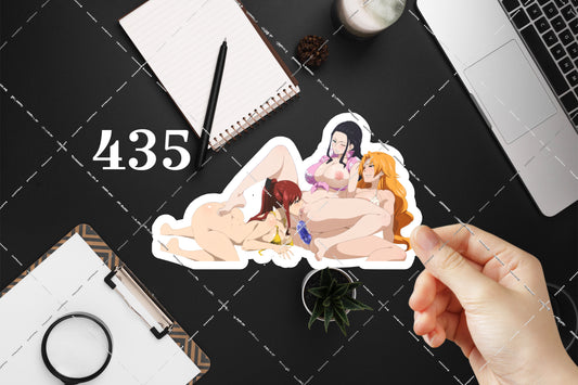 Anime vinyl sticker #435, Bleach, Fairy Tail, One Piece
