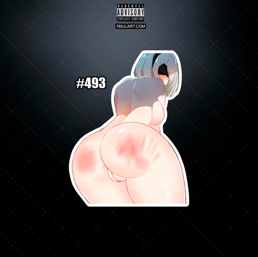 Anime vinyl sticker #493, Sexy NieR Automata NSFW