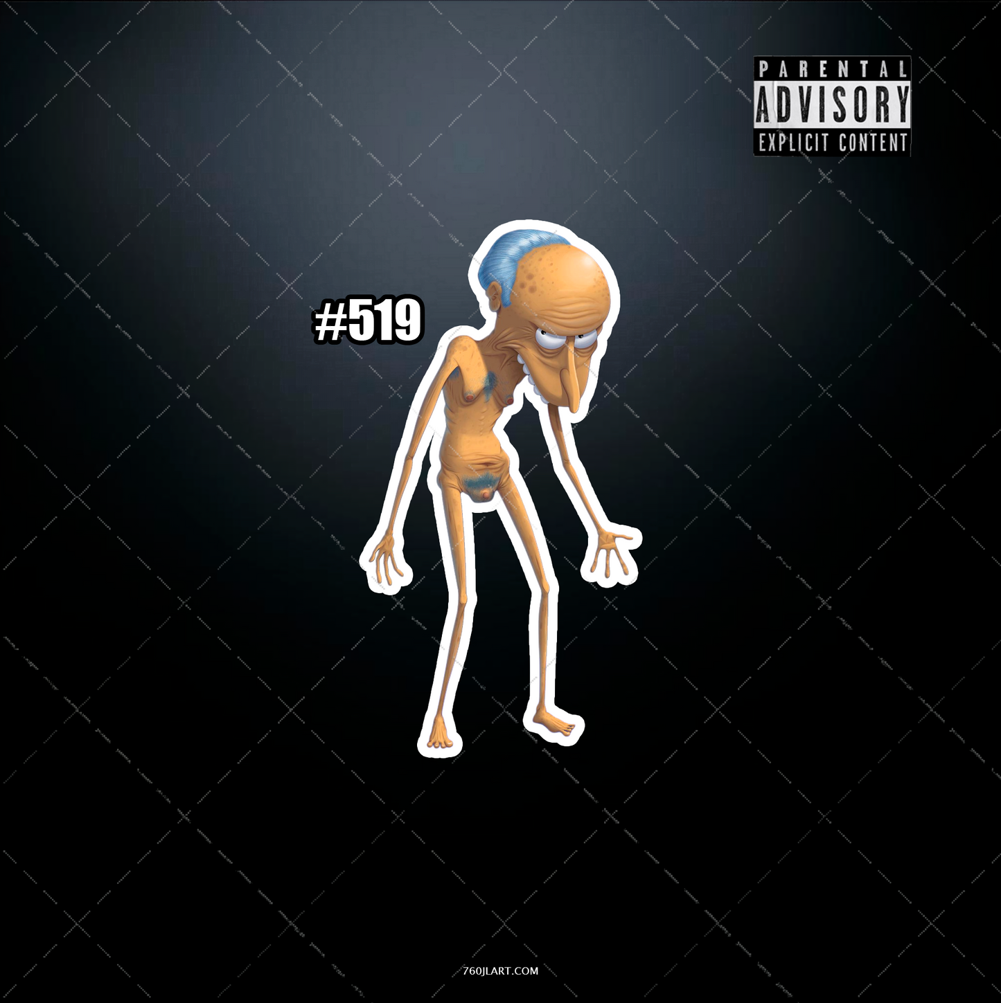 Anime vinyl sticker #519, Sexy - The Simpsons - NSFW