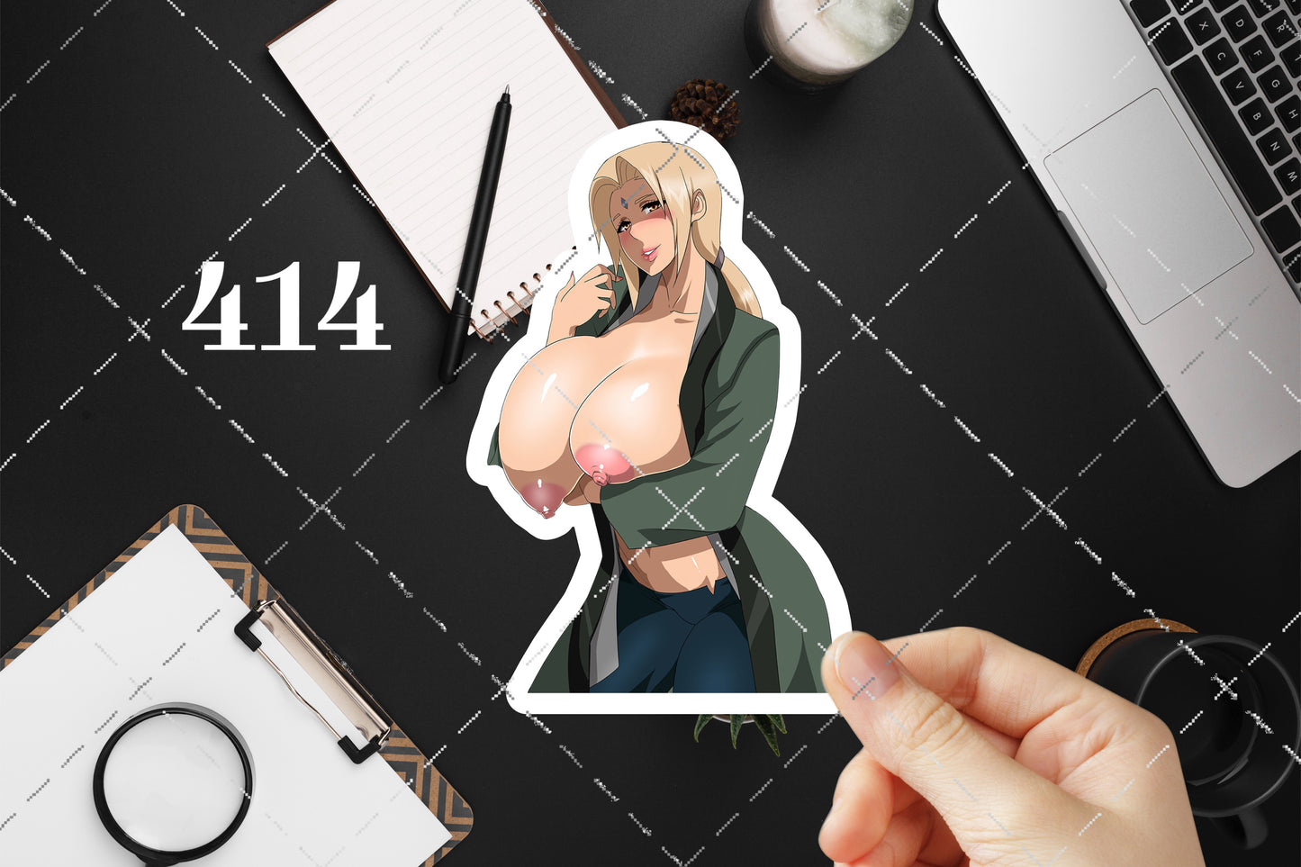 Anime vinyl sticker #414, Naruto, Tsunade