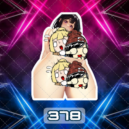 Anime vinyl sticker #378, Sexy Decal, Hentai, Hyouka - Chitanda Eru, NFSW