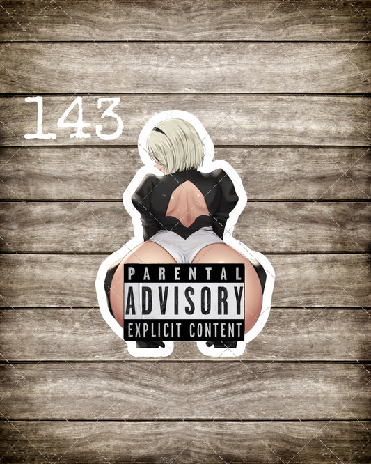 Anime vinyl sticker #143, Nier Automata