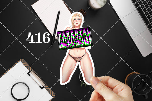 Anime vinyl sticker #416, Sister Duty