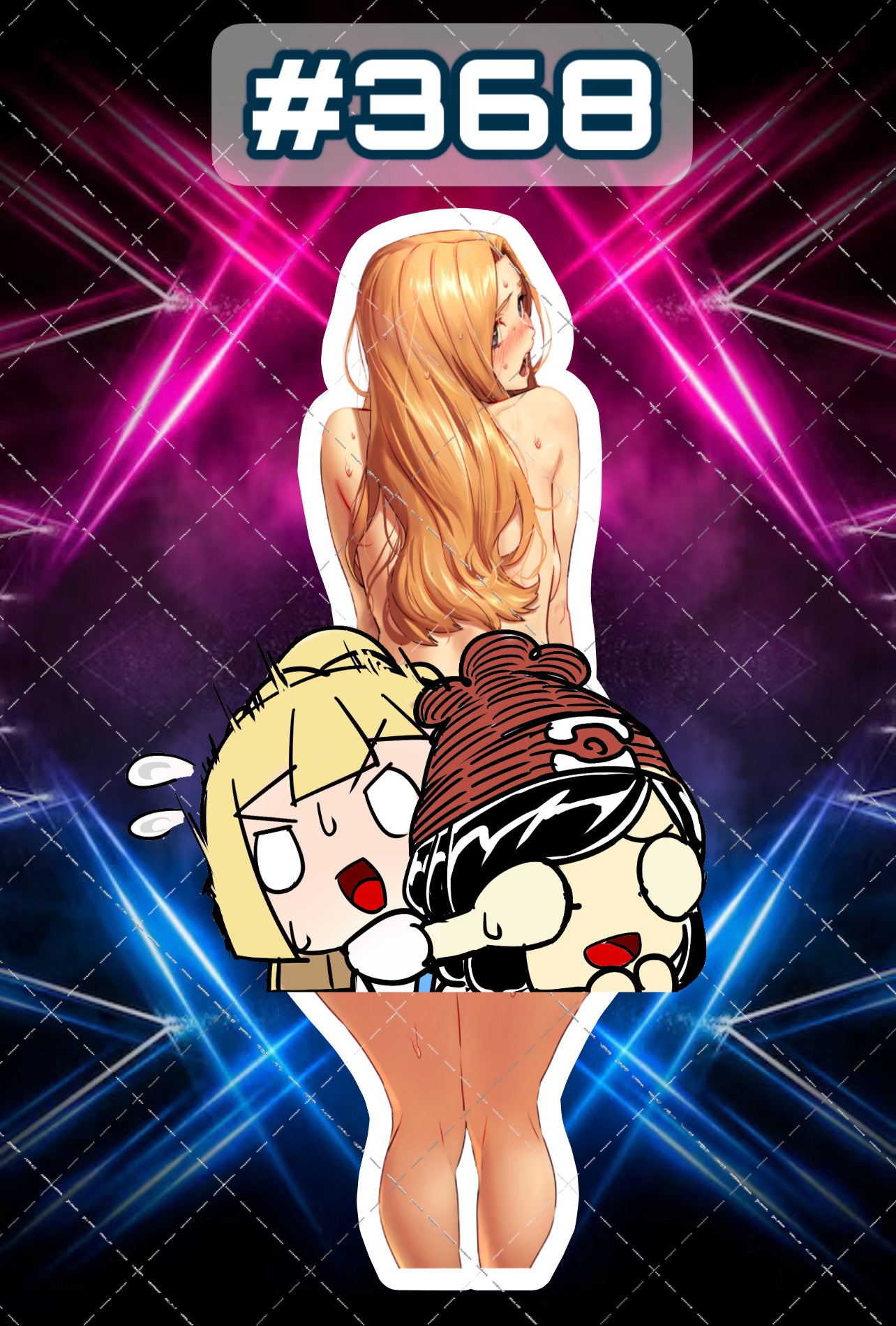 Anime vinyl sticker #368, sexy decal, NSFW, (hentai), My Kingdom (Silent War)