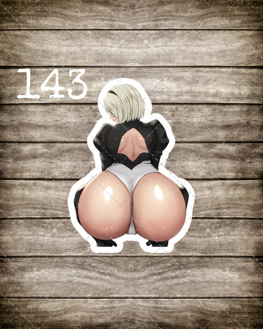 Anime vinyl sticker #143, Nier Automata