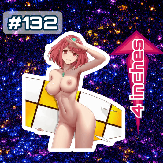 Anime vinyl sticker #132