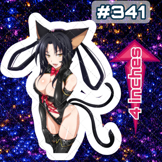 Anime vinyl sticker #341, sexy decal, High School dxd