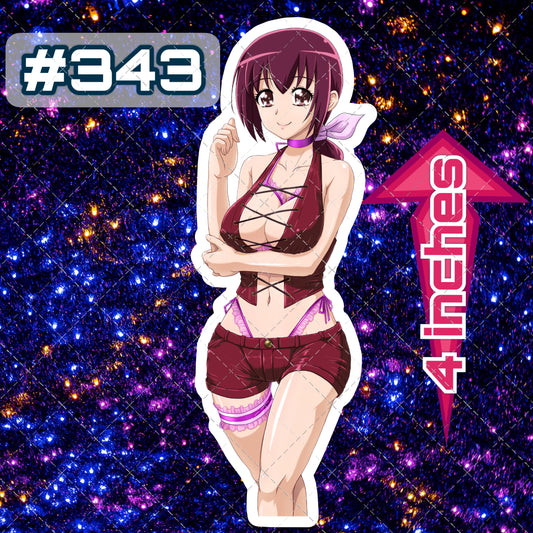 Anime vinyl sticker #343, sexy decal, Smile Precure