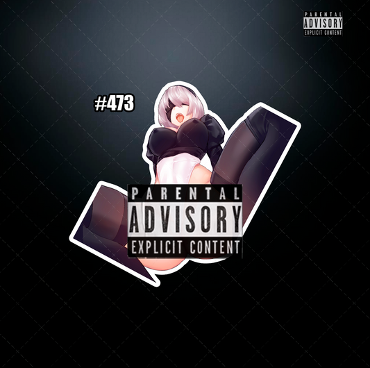 Anime vinyl sticker #473, Sexy NieR Automata NSFW