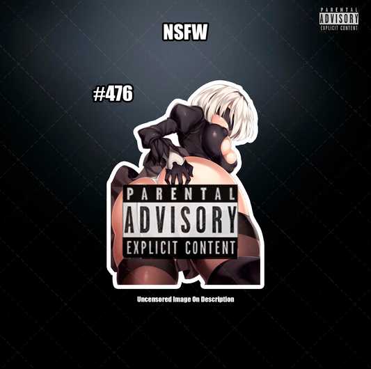 Anime vinyl sticker #476, Sexy NieR Automata NSFW