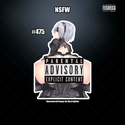 Anime vinyl sticker #475, Sexy NieR Automata NSFW