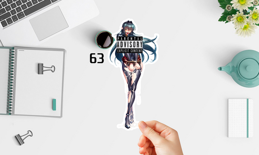 Anime vinyl sticker #63, Koutetsu no Majo Annerose - Annerose Vajra