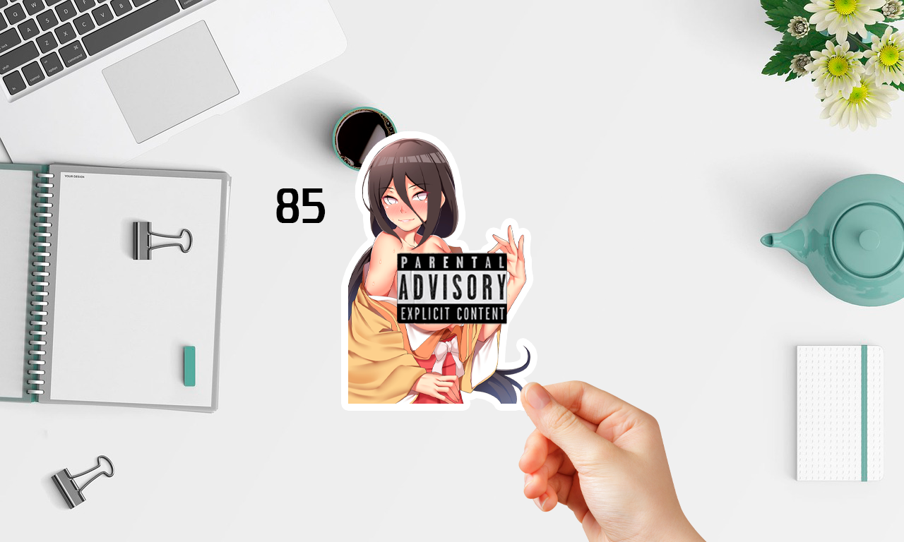 Anime vinyl sticker #85, Naruto, - Hinabi