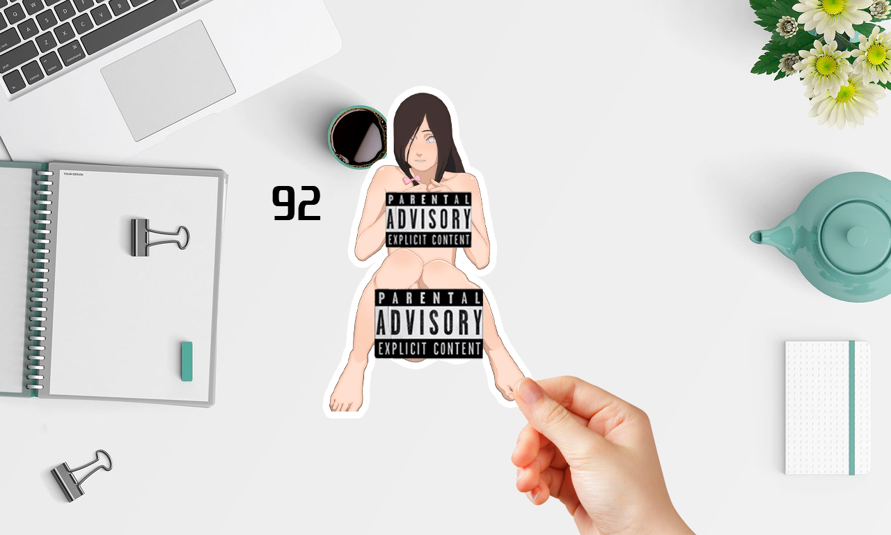Anime vinyl sticker #92, Naruto, - Hinabi