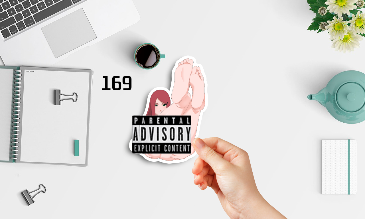 Anime vinyl sticker #169, Naruto, Kushina