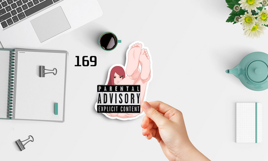 Anime vinyl sticker #169, Naruto, Kushina