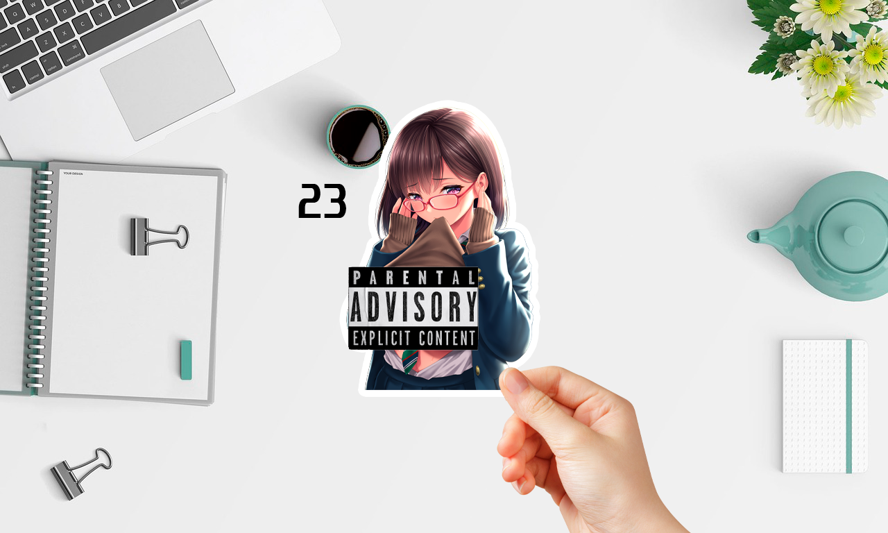 Anime vinyl sticker #23