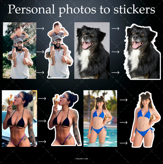 Personal Photos To Stickers