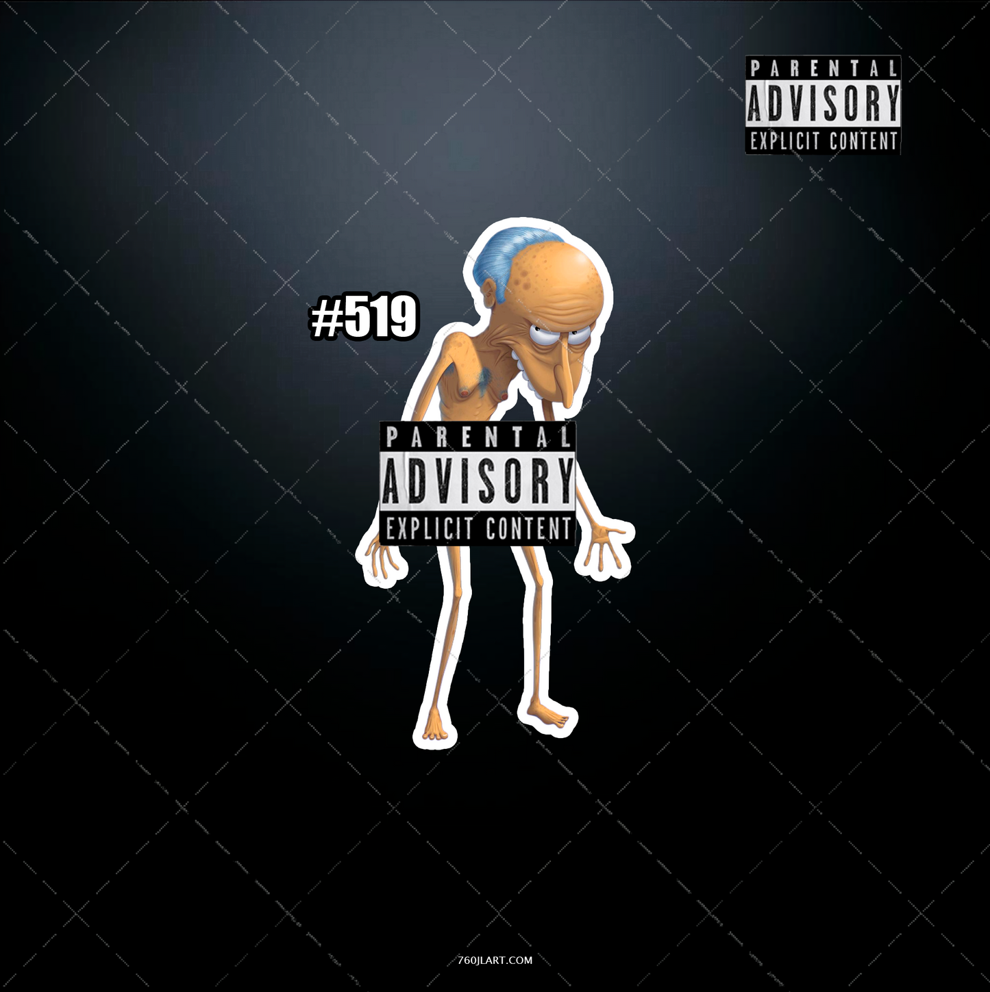 Anime vinyl sticker #519, Sexy - The Simpsons - NSFW