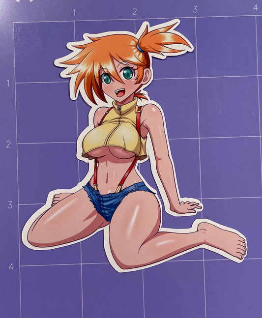 Anime vinyl sticker #185 Sexy Misty