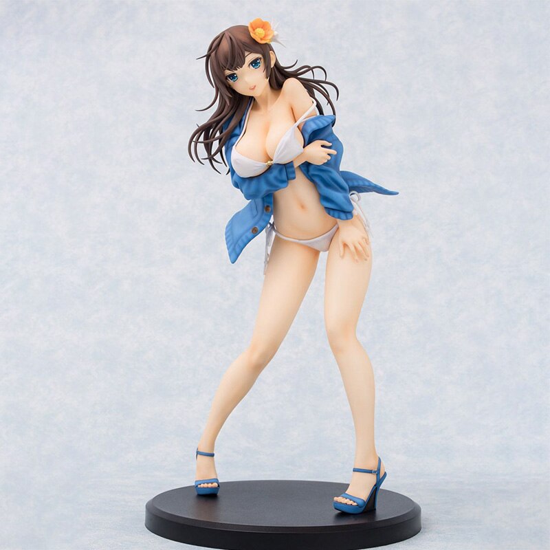 Daiki kougyou Kurofune Raishuu Shoujo! Cover Illustration Kurone Iraha PVC Action Figure Anime Kurara-chan Sexy Figure Toy Doll