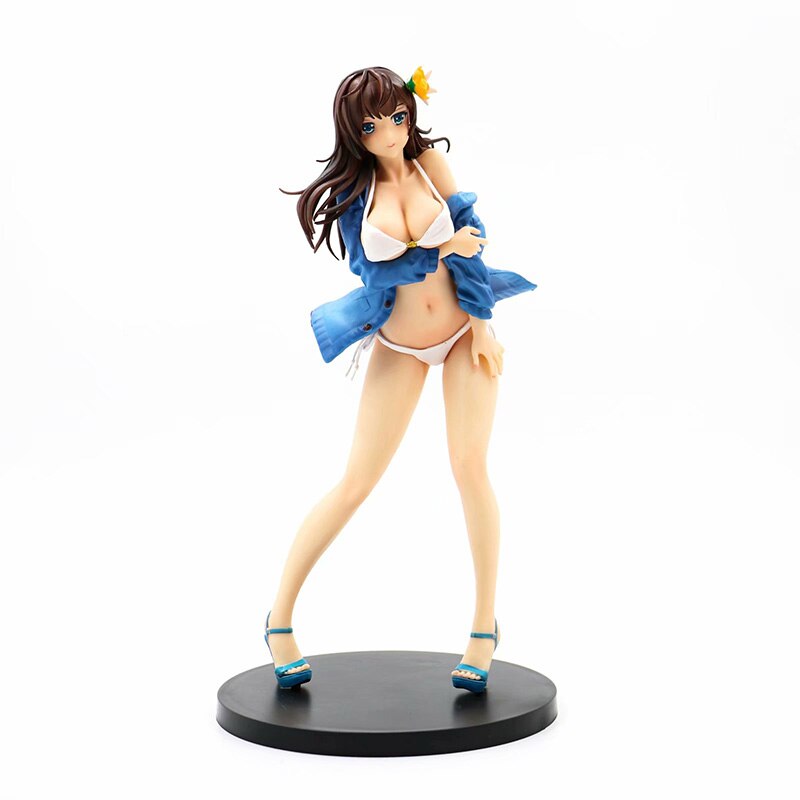 Daiki kougyou Kurofune Raishuu Shoujo! Cover Illustration Kurone Iraha PVC Action Figure Anime Kurara-chan Sexy Figure Toy Doll