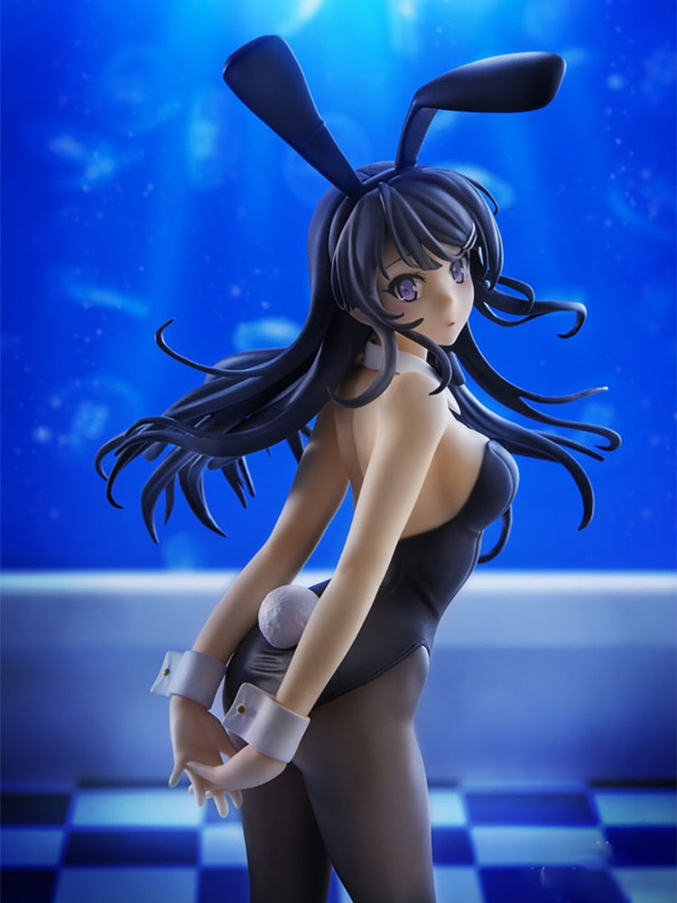 Aniplex Rascal Does Not Dream of Bunny Ver. Senpai Sakurajima Mai PVC Action Figures Anime Figure Model Toys Doll Gift