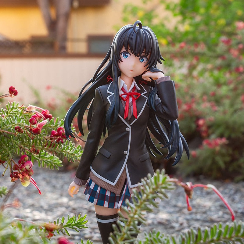 Japan Anime My Teen Romantic Comedy SNAFU 20cm Yukino Action Figure Toys PVC model New Collection Figures Hot Toys