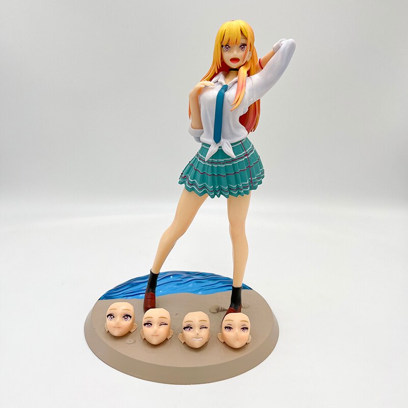 24cm My Dress-Up Darling Marin Kitagawa Sexy Anime Figure Marin Kitagawa Bikini Action Figure Adult Collectible Model Doll Toys