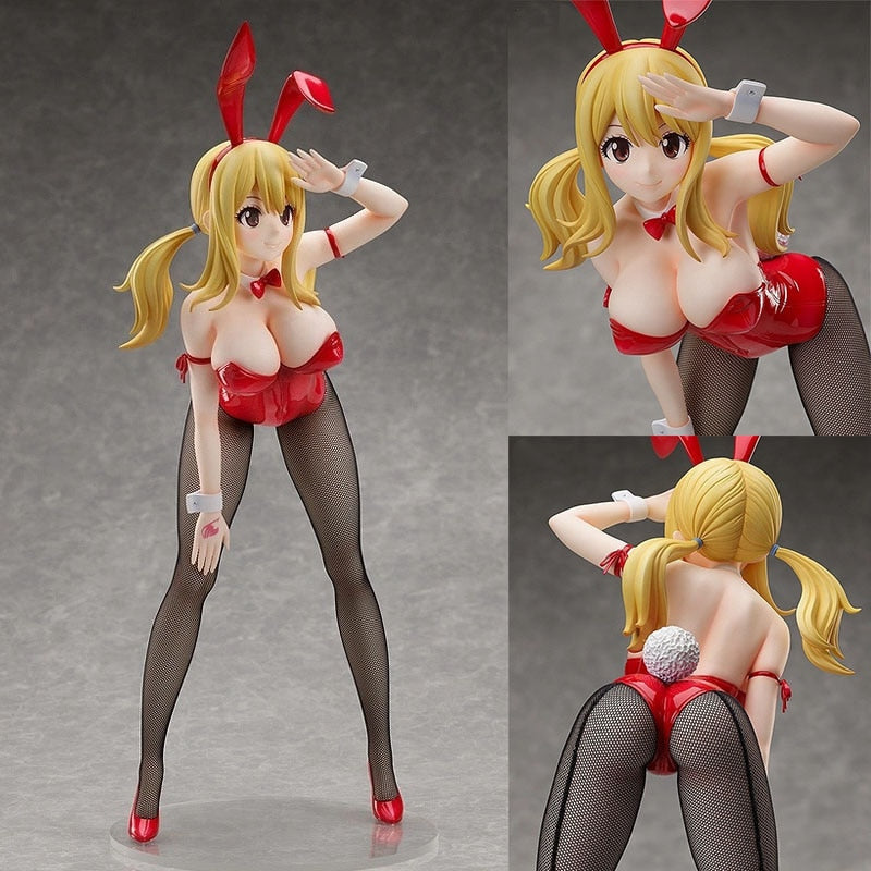 28CM 1/6 Scale Summer Swimsuit Ver Lucy Heartfilia/Mirajane Strauss Fairy Tail PVC Anime Figure GK Action Figurine Manga Toys