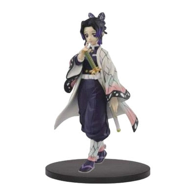 36cm Kimetsu No Yaiba Action Figure GK Kochou Shinobu Anime Figure Demon Slayer Kochou Shinobu Kanroji Mitsuri Figurine Model