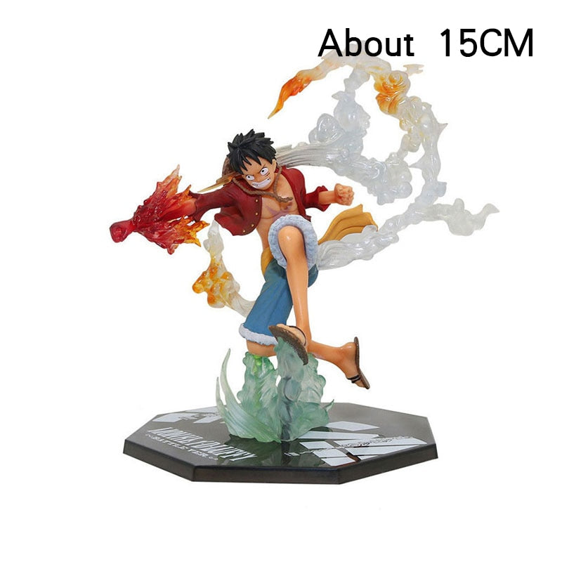 One Piece Anime Figure Action Figurine Luffy Tony Chopper Zoro Water Law Robin Nami Sanji Usopp Sir Crocodile PVC Model Toy
