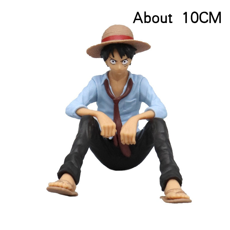One Piece Anime Figure Action Figurine Luffy Tony Chopper Zoro Water Law Robin Nami Sanji Usopp Sir Crocodile PVC Model Toy