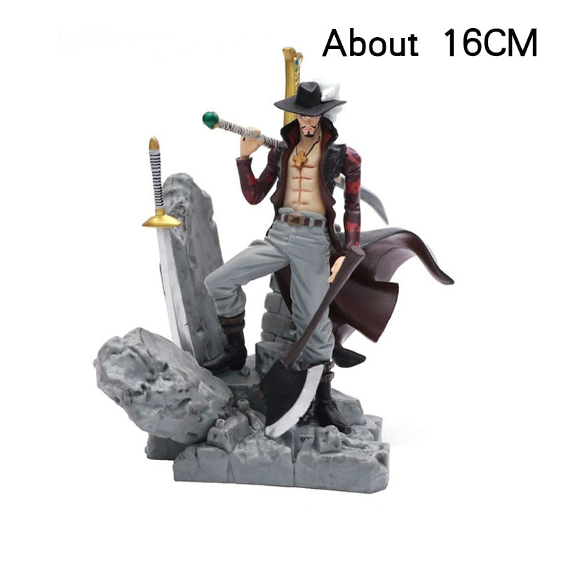One Piece Anime Figure Action Figurine Luffy Tony Chopper Zoro Water Law Robin Nami Sanji Usopp Sir Crocodile PVC Model Toy