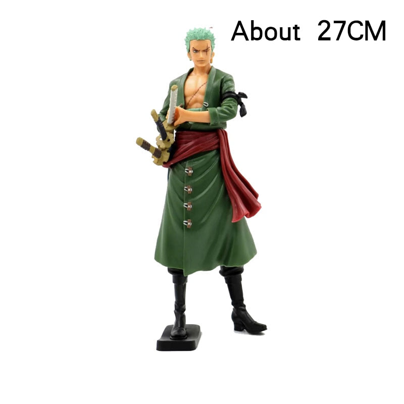One Piece Anime Figure Action Figurine Luffy Tony Chopper Zoro Water Law Robin Nami Sanji Usopp Sir Crocodile PVC Model Toy