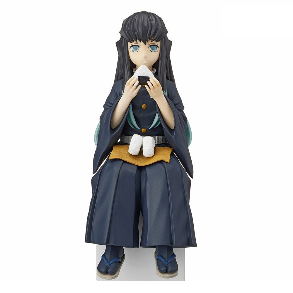 36cm Kimetsu No Yaiba Action Figure GK Kochou Shinobu Anime Figure Demon Slayer Kochou Shinobu Kanroji Mitsuri Figurine Model