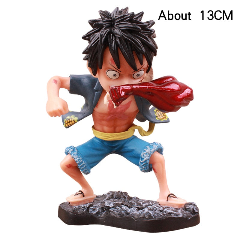 One Piece Anime Figure Action Figurine Luffy Tony Chopper Zoro Water Law Robin Nami Sanji Usopp Sir Crocodile PVC Model Toy