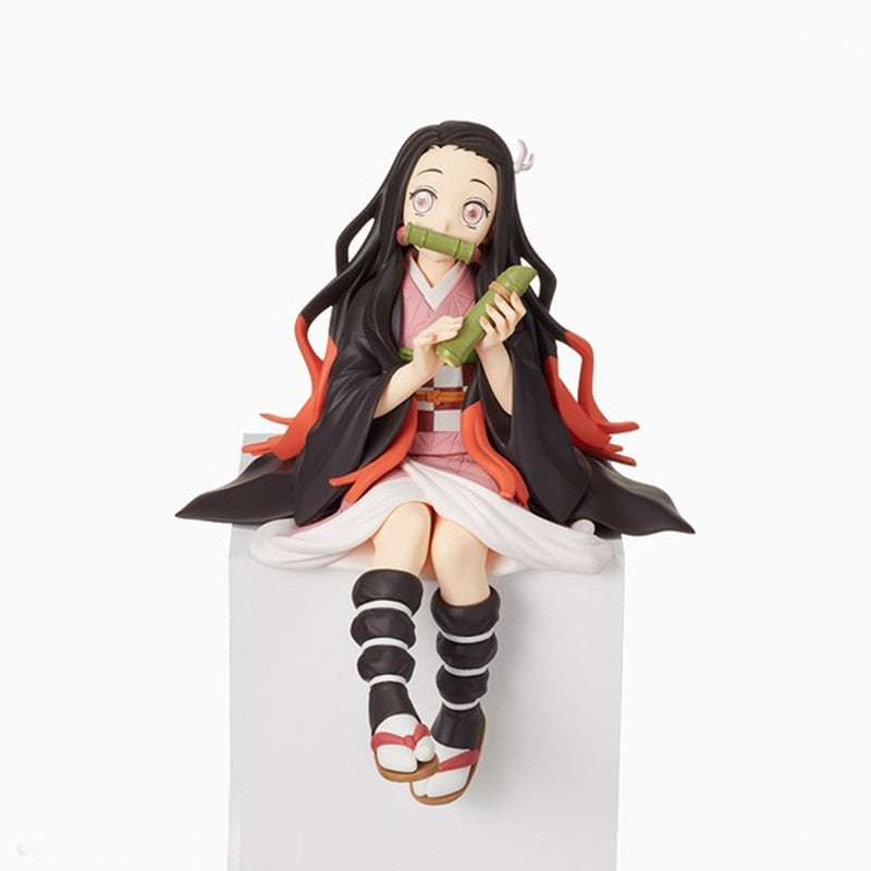 36cm Kimetsu No Yaiba Action Figure GK Kochou Shinobu Anime Figure Demon Slayer Kochou Shinobu Kanroji Mitsuri Figurine Model