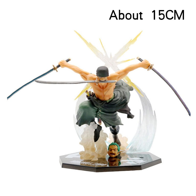 One Piece Anime Figure Action Figurine Luffy Tony Chopper Zoro Water Law Robin Nami Sanji Usopp Sir Crocodile PVC Model Toy