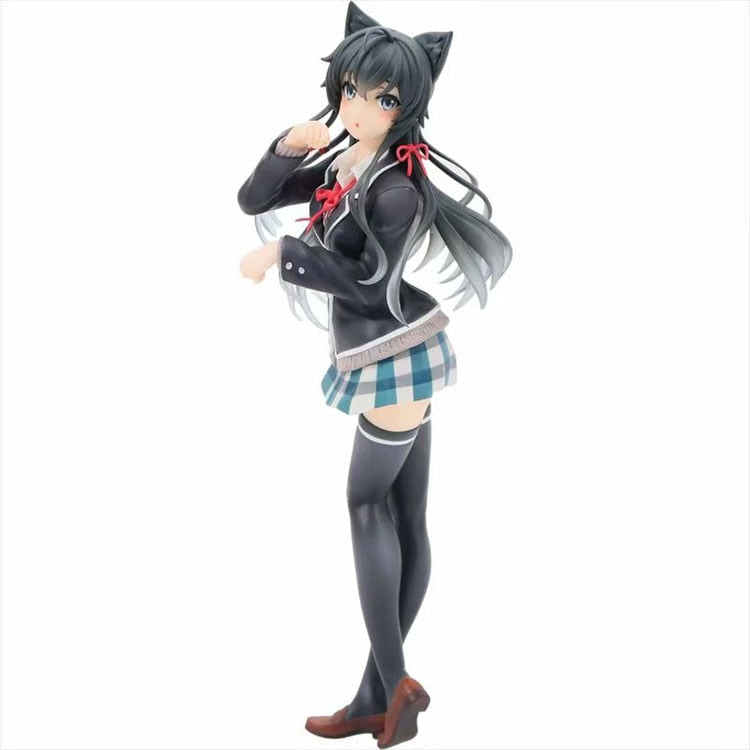 Anime Sexy Girl Figure My Teen Romantic Comedy SNAFU Yui Yuigahama Yukinoshita Yukino Uniforms PVC Action Figure Toys Model Doll