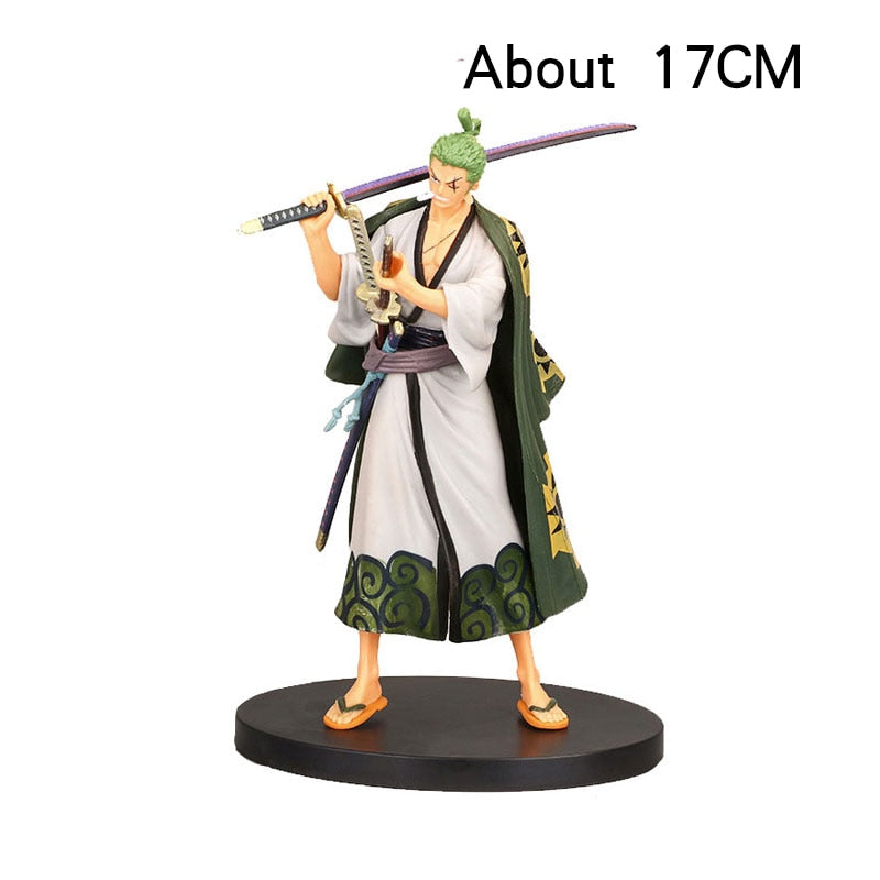 One Piece Anime Figure Action Figurine Luffy Tony Chopper Zoro Water Law Robin Nami Sanji Usopp Sir Crocodile PVC Model Toy