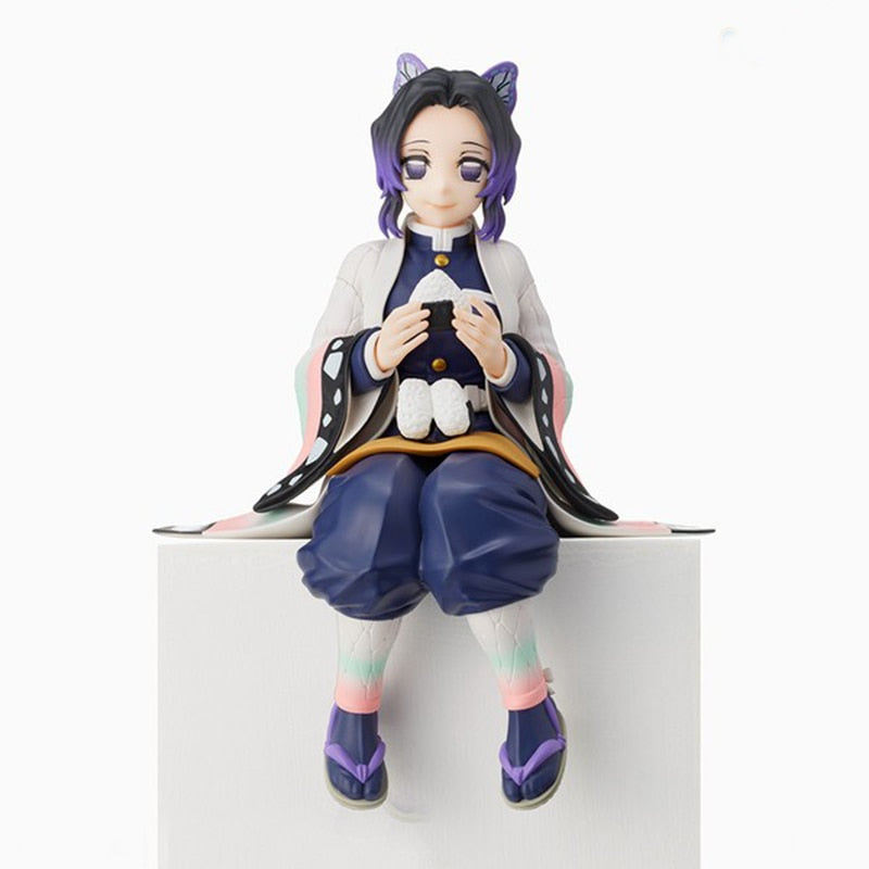 36cm Kimetsu No Yaiba Action Figure GK Kochou Shinobu Anime Figure Demon Slayer Kochou Shinobu Kanroji Mitsuri Figurine Model
